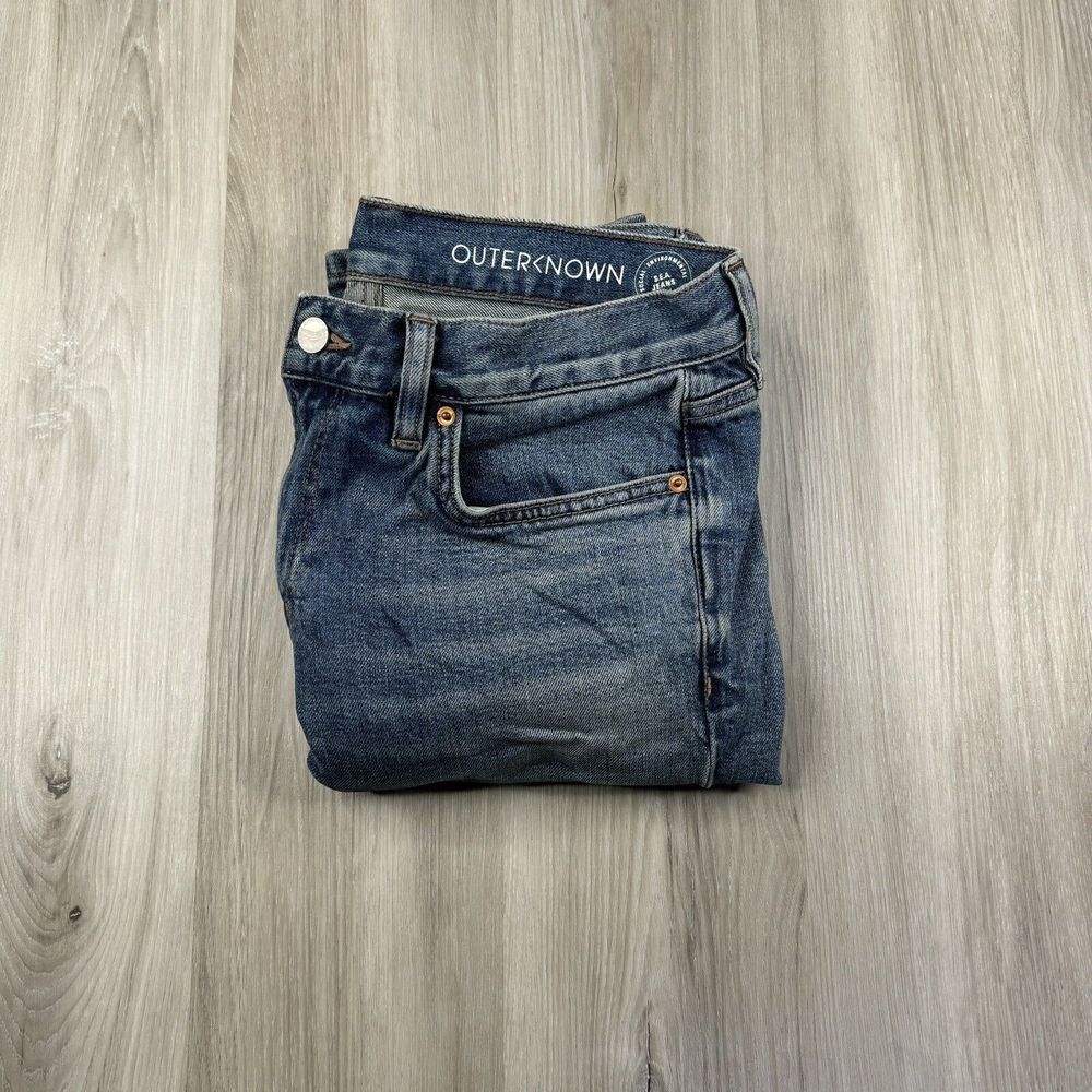 Outerknown Jeans Men’s 32x32 Ambassador Sea Slim Fit Straight Blue Denim Stretch